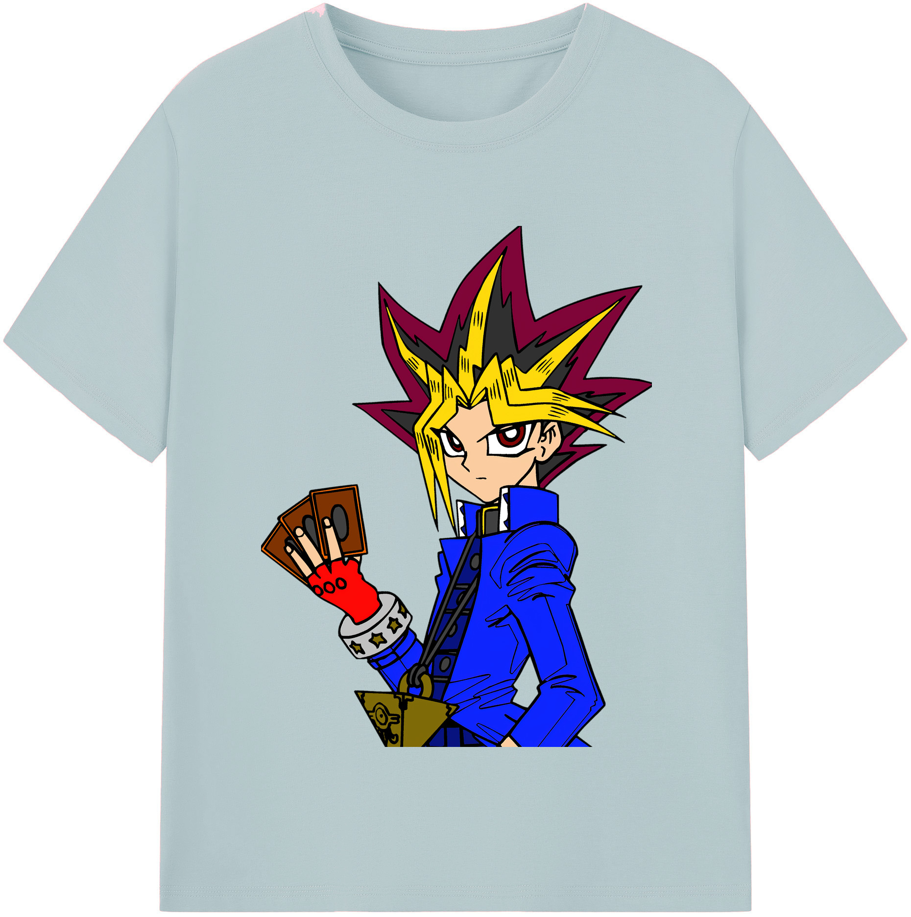 （画像用） 遊☆戯☆王 Yu-Gi-Oh! 綿100％半袖Tシャツ（フロントプリント）